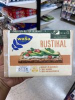 รัสติกัล ขนมปังกรอบ ตรา วาซา 275g Rustikal Crip Bread Wasa Brand 100% Vollkorn