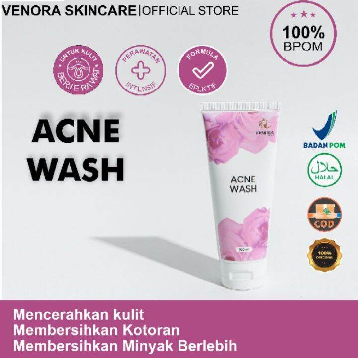 ACNE WASH VENORA SKINCARE Lazada Indonesia