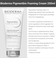 (Exp.03/2025)Bioderma Pigmentbio Foaming Cream 200ml
(Brightening Face and Body Cleanser)