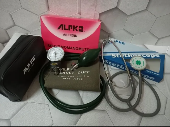 ALPK2 Aneroid Sphygmomanometer With Stethoscope Lazada PH