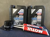 ชุดถ่ายน้ำมันเครื่อง Forza350,300 LIQUI MOLY 10w-40 พร้อมน้ำมันเฟืองท้าย พร้องกรองเครื่องตรงรุ่น ครบชุด