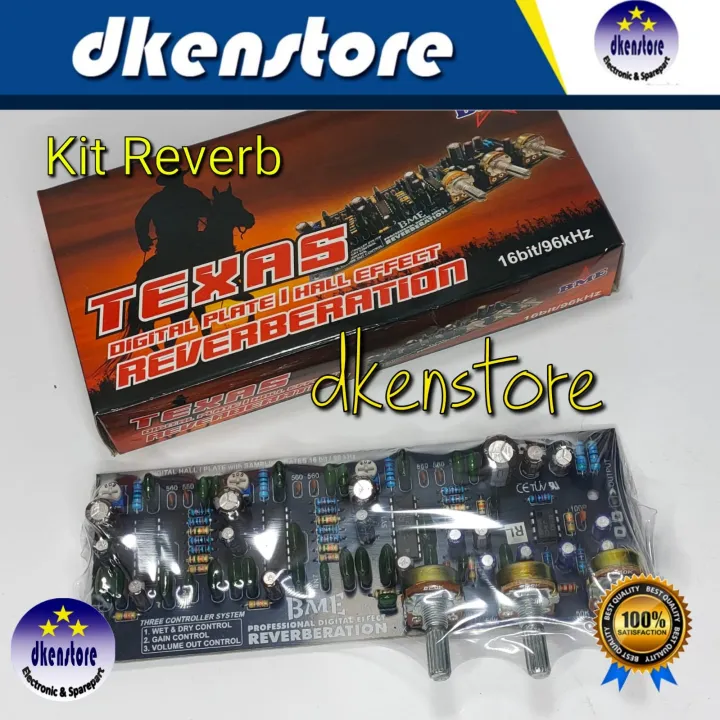 Kit Reverb 3 Potensio Efek Digital Echo Lazada Indonesia