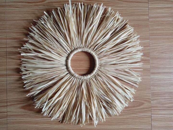 Home Decor Handmade Raffia Abaca Wall Decor Hanging Decor (Per Piece ...