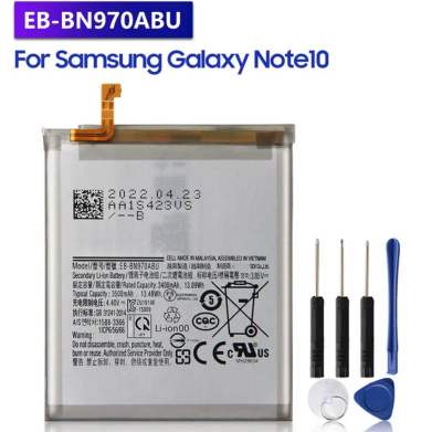 เปลี่ยนแบตเตอรี่ สำหรับ Samsung Galaxy Note10 EB-BN970ABU battery ชาร์จแบตเตอรี่ 3500MAh