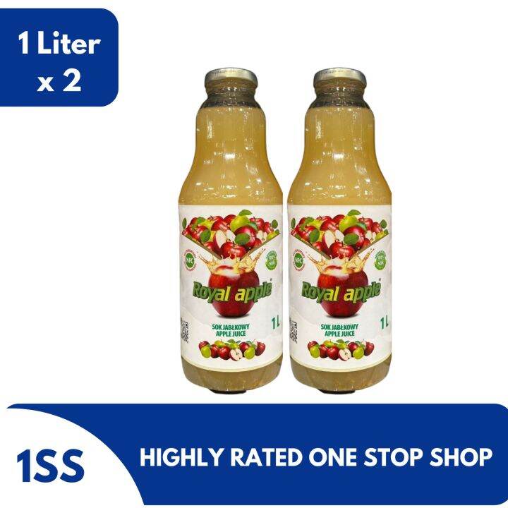 Royal Apple, Apple Juice Drink, 1 Liter set of 2 Lazada PH