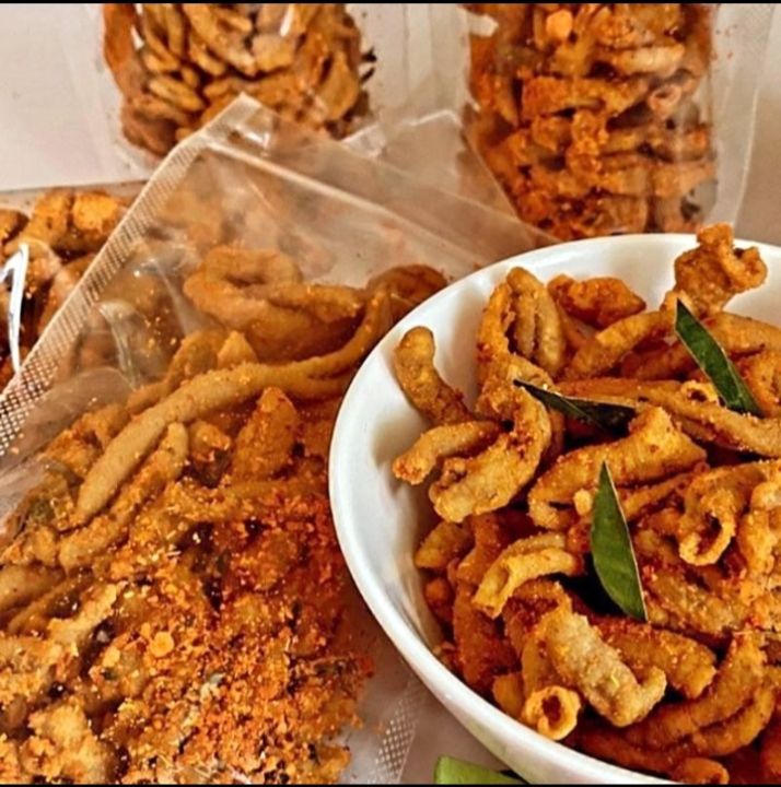 Usus Ayam Crispy Pedas Daun Jeruk Kemasan 1kilo Lazada Indonesia