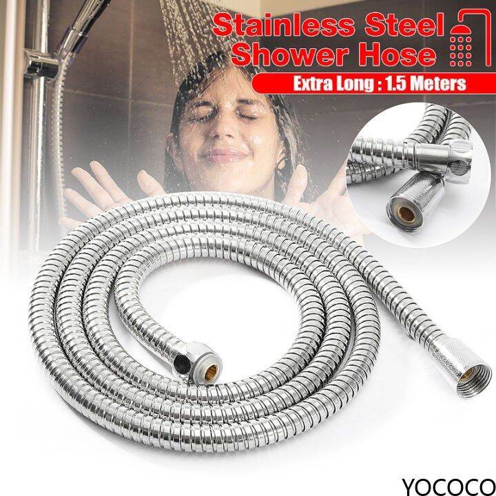 1 5 2 3 Meter 304 Stainless Steel Flexible Shower Hose 【rthh】 Lazada Ph