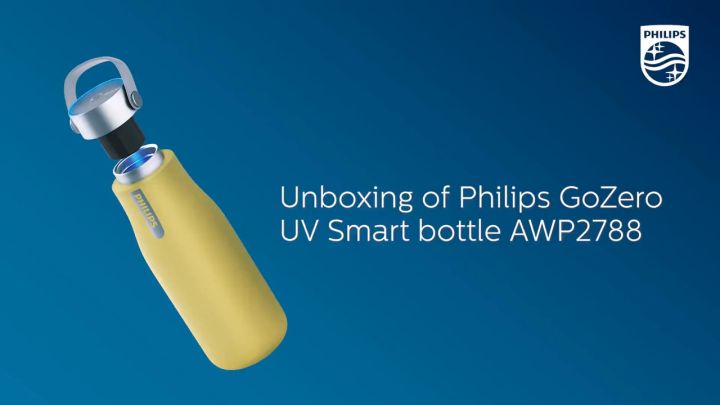 Unboxing of Philips GoZero Smart UV Bottle - AWP2788 