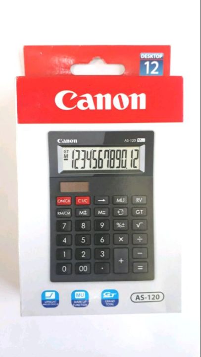 canon-as-120-hb-เครื่องคิดเลข-12-หลัก-เครื่องคำนวณแบบตั้งโต๊ะขนาดกลาง-จอภาพ-lcd-แสดงผล-12-หลัก