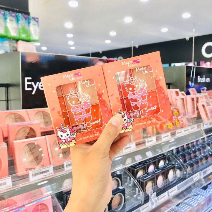 Makeup House Love Sweet Palette เมคอัพเฮ้าส์ เลิฟ สวีท พาเลท (M101