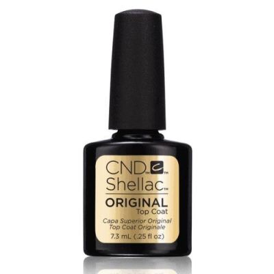 CND 🇺🇸 Shellac Top Coat ท้อปโค้ทสีเจล เงางาม ถอดง่าย