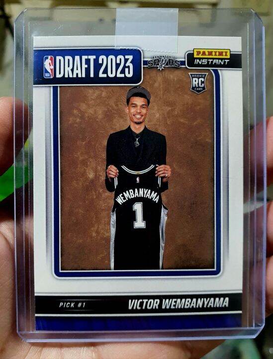 Wemby Rookie Card 2023 Panini Prizm Victor Wembanyama Instant