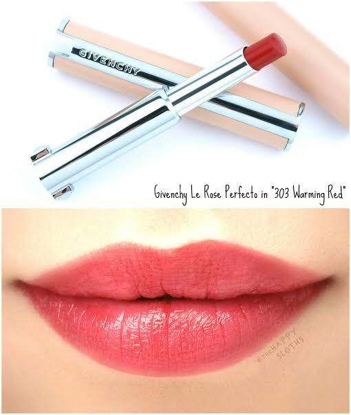 Givenchy Rose Perfecto Beautifying Lip Balm 2.8gr Lazada Indonesia