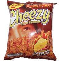 Leslis Cheezy Red Hot Corn Snacks 70g