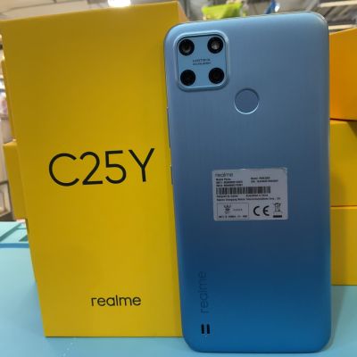 Realme C25Y ram4 rom128 เครื่องเดโม่ประกันร้าน3เดือนครับ