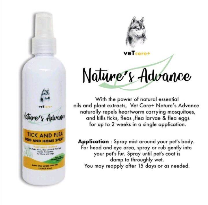 Vetcore tick and flea spray Lazada PH