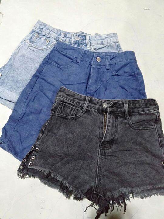 UKAY DENIM SHORTS 3 FOR 100 | Lazada PH