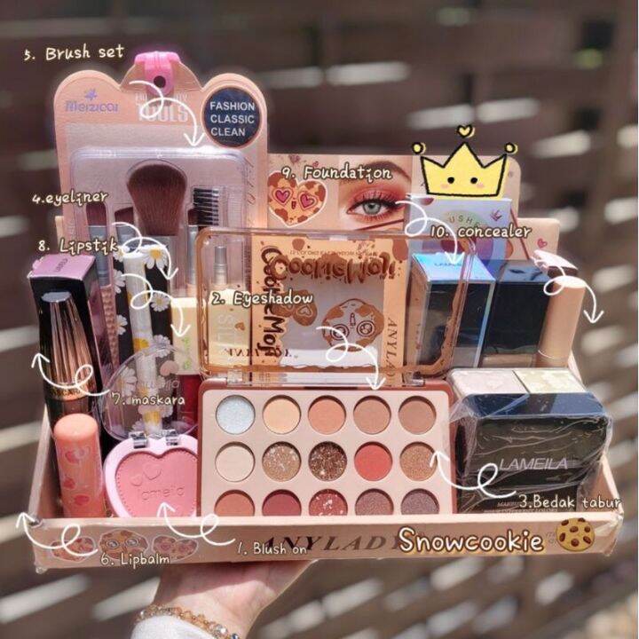 Paket Makeup Pemula Paket Makeup Korea Paket Kosmetik Lengkap Set