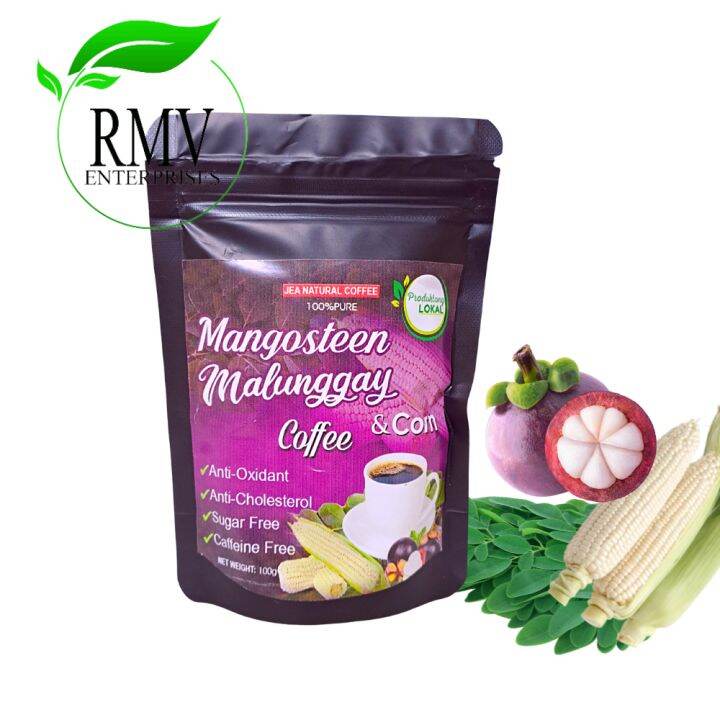 Mangosteen Malunggay ang Corn Coffee 100g Lazada PH
