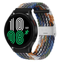 สายนาฬิกาเหมาะสำหรับ Samsung watch4/3สายรัดข้อมือทดแทนสายรัดข้อมือไนลอนแบบถักคลาสสิกสำหรับ active2 Sports GEAR S2/S3อุปกรณ์เสริมอัจฉริยะสำหรับผู้ชายและผู้หญิงมม. แฟชั่นมม.