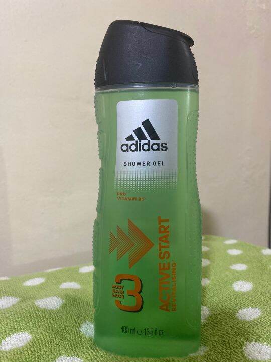 ADIDAS 3 in 1 Active Start Revitalizing Shower Gel Lazada PH