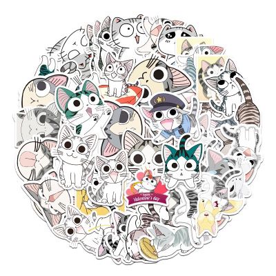 Sticker สติ๊กเกอร์ น้องแมวน่ารัก 365 น้องแมว 50ชิ้น น้องน่ารักมาก น้อง แมว น่ารัก cat น้อน แมว เหมียว แมว แมวส้ม