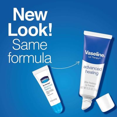 Vaseline Lip Therapy Advance Formula by Vaseline for Unisex - 0.35 oz Lip Therapy