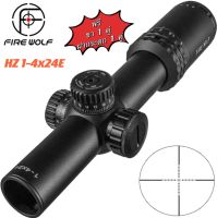 กล้องติดปืน Fire wolf HZ 1-4x24E