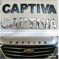 โลโก้ captiva แปะฝากระโปรง