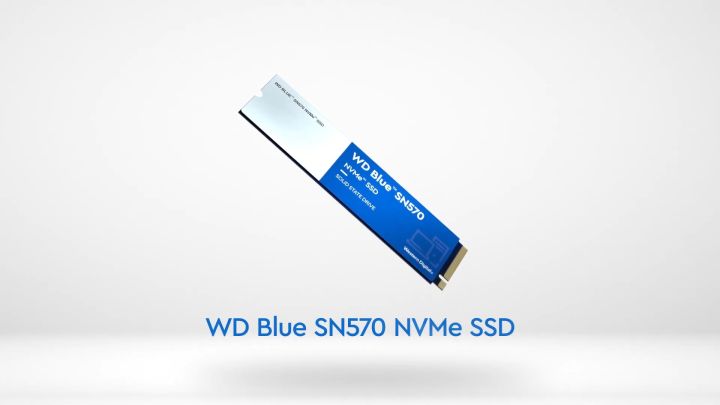  Western Digital 500GB WD Blue SN570 NVMe Internal Solid State  Drive SSD - Gen3 x4 PCIe 8Gb/s, M.2 2280, Up to 3,500 MB/s - WDS500G3B0C :  Electronics