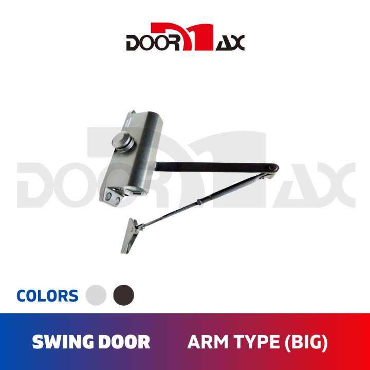 DOORMAX Big Arm Type Door Closer for Swing Door Lazada PH