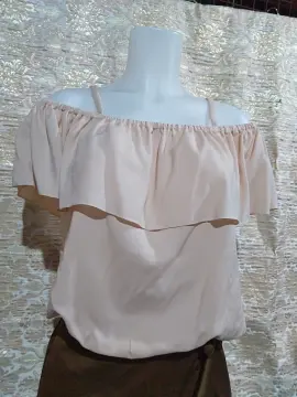 Buy White Off Shoulder Blouse online | Lazada.com.ph