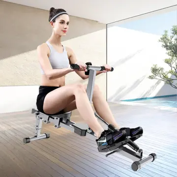 Mute outlet rowing machine