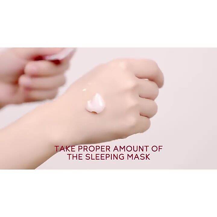 Collagen Sleeping Mask Bioaqua Japan Sakura Collagen Firming Good night