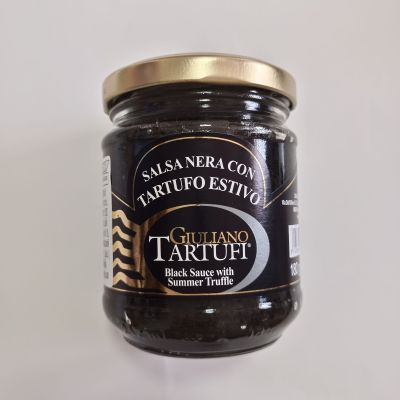 Black Sauce with Summer Truffle 180g. ซอสเห็ดทรัฟเฟิลดำซัมเมอร์ทรัฟเฟิล จากประเทศอิตาลี 180 กรัม