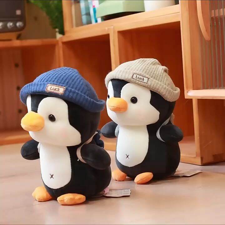 Penguin Plush Toy Cute Animal penguin plushie Stuffed Toys Soft ...