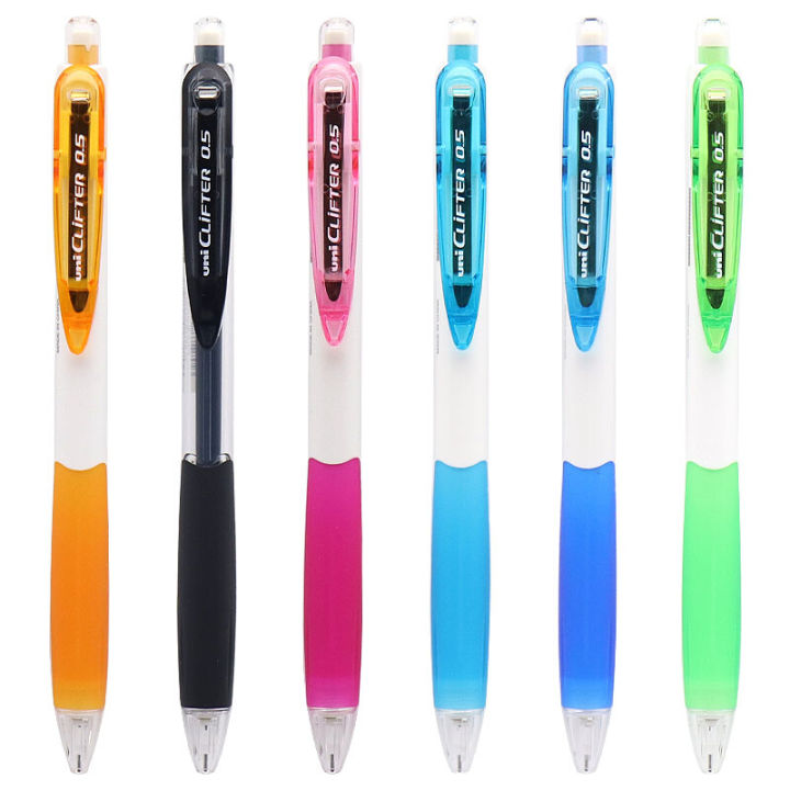 ดินสอกดมิตซูบิชิญี่ปุ่น-uni-m5-118ที่หนีบปากกาปากใหญ่ดินสอกิจกรรมสีที่จับปากกาใส่สบาย0-5มม