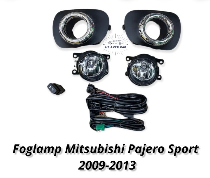 ไฟตัดหมอก pajero sport 2009 2010 2011 2012 สปอร์ตไลท์ มิตซูบิชิ ปาเจโร่สปอร์ต foglamp Mitsubishi Pajero Sport