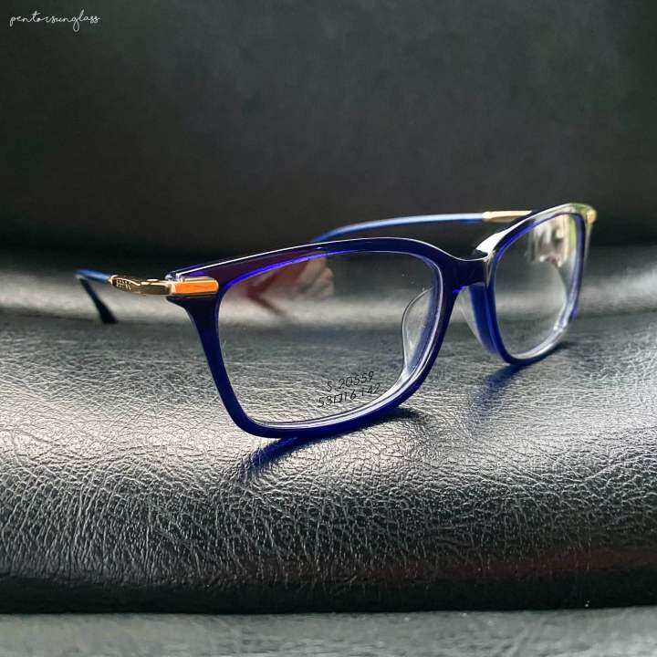 santa-barba-polo-amp-pacquet-club-แท้-20559-กรอบแว่นตา-อะซิเตท-สีกรมเข้ม-ขาสปริงกว้าง