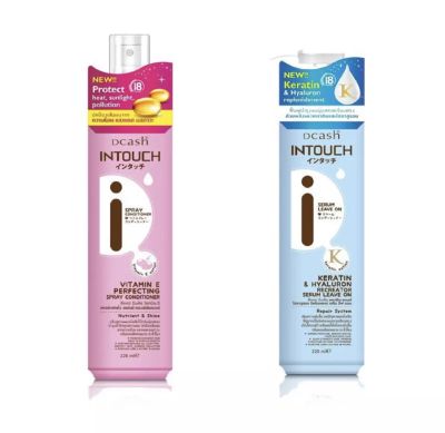 Dcash Intouch Spray Conditioner ดีแคช อินทัช สเปรย์ บำรุงผม อาหารผม แบบไม่ต้องล้างออก 220 มล