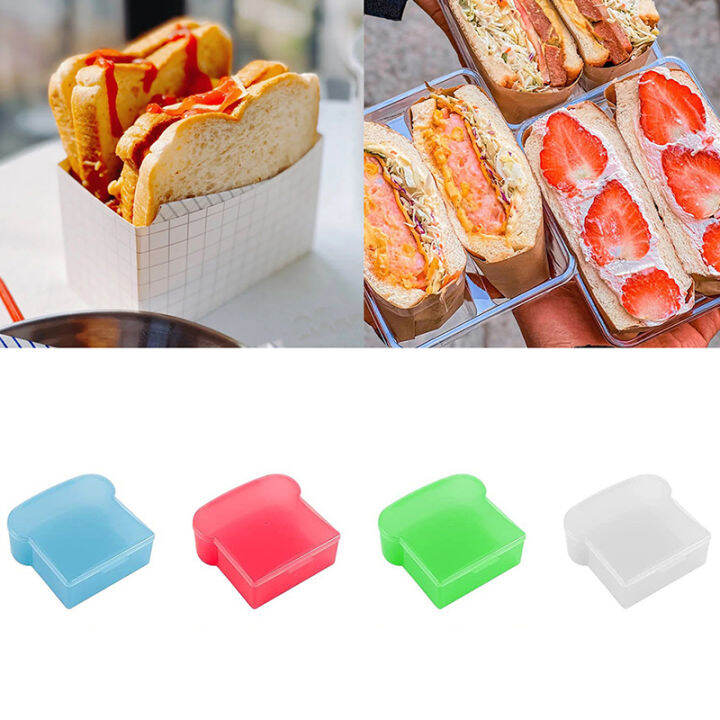 Magical house Plastic Sandwich Container with Lid Reusable Food Storage