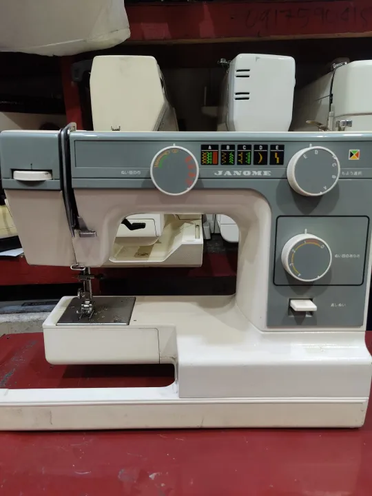 janome brand portable sewing machine heavy duty with footpedal apakan