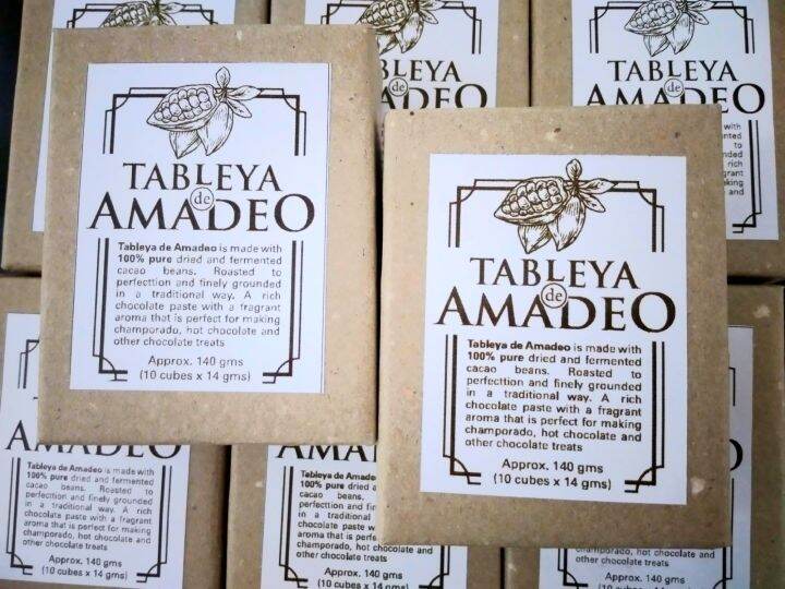 Tableya Labels Sample Tableya de Amadeo (Pure Cacao) | Lazada PH