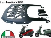 Rack ท้าย Lambretta X300 งานเหล็กหนาทำสี POWDER COAT