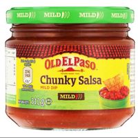 โอลเอลพาโซ ซัลซ่าปรุงรสเผ็ดน้อย Old El Paso Chunky Salsa Dip Mild 312g.