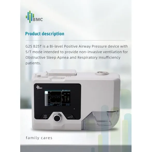 BMC G2SB25T BiPAP Machine Non Invasive Ventilator for Sleep Apnea Lazada