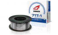 ยาวาต้า 71T-1 (สำหรับเหล็กทนแรงดึงสูง 490N/mm2) ขนาด0.8mm. ,1.0mm. ,1.2mm. ม้วน 15KG.  (Fluxcore แบบใช้คู่ก๊าซCO2ในการเชื่อม)