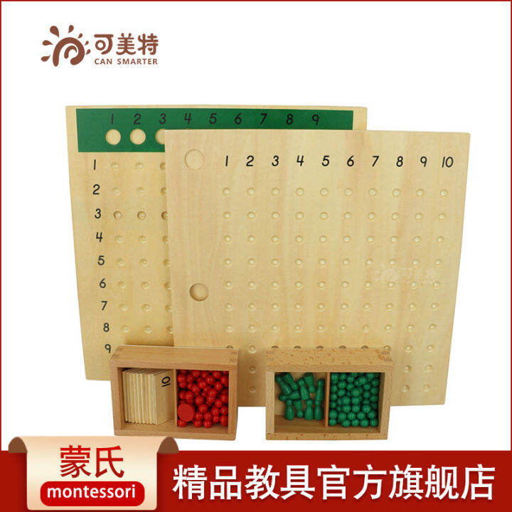 Comette Montessori Mathematics Teaching Aids Multiplication and