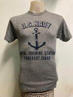 เสื้อยืด แนวทหาร U.S NAVY สไตล์วินเทจ