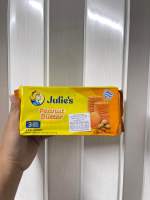 จูลี่ล์ บิสกิต สอดไส้เนยถั่ว julies peanut butter sandwich biscuits ห่อเล็ก 1ห่อ มี 3 แพ็ค ขนาด 135 กรัม